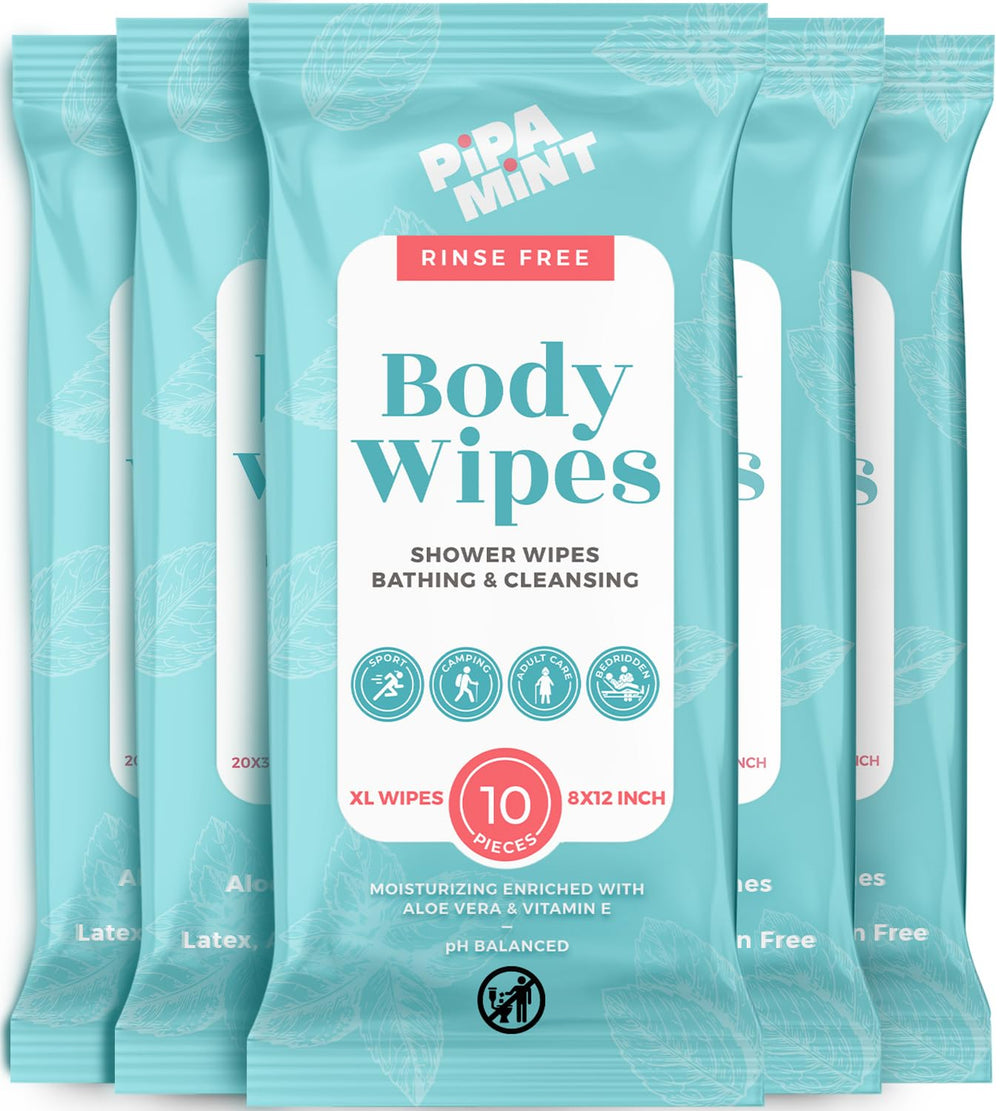 PIPA MINT paquete frontal mostrando marca y cantidad, beneficio: portátil y listo para viajar