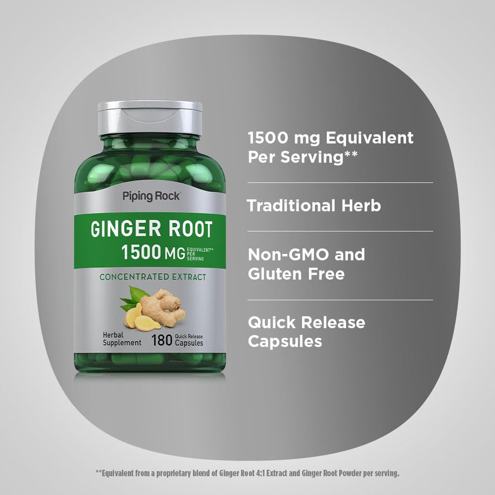 Piping Rock etiqueta con ingredientes y certificaciones visibles para confianza