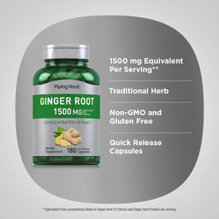 Piping Rock etiqueta con ingredientes y certificaciones visibles para confianza