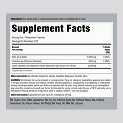 Piping Rock etiqueta primer plano con ingredientes y grado terapéutico verificados
