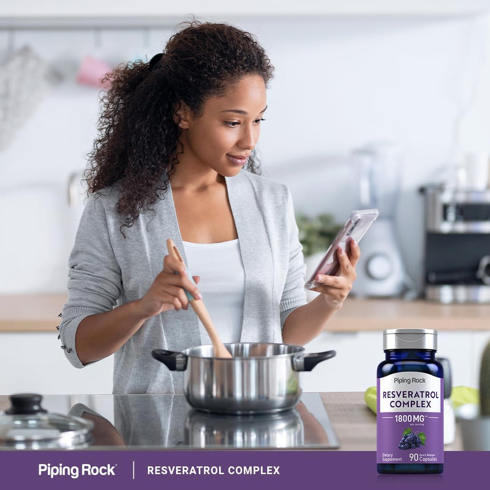 Piping Rock etiqueta con sellos Non-GMO y Gluten Free para confianza