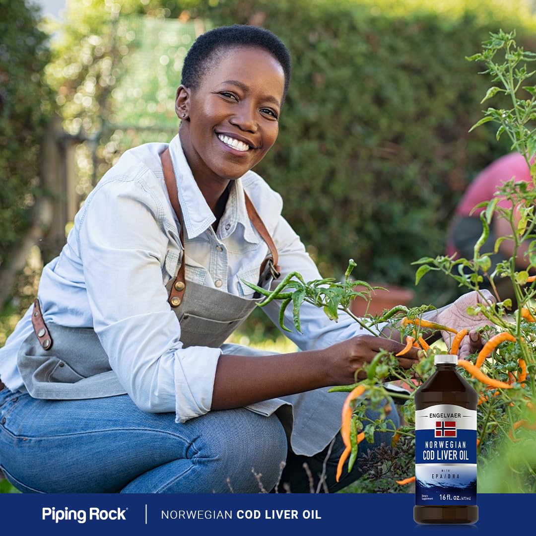 Piping Rock aceite añadido a batido para consumo cotidiano