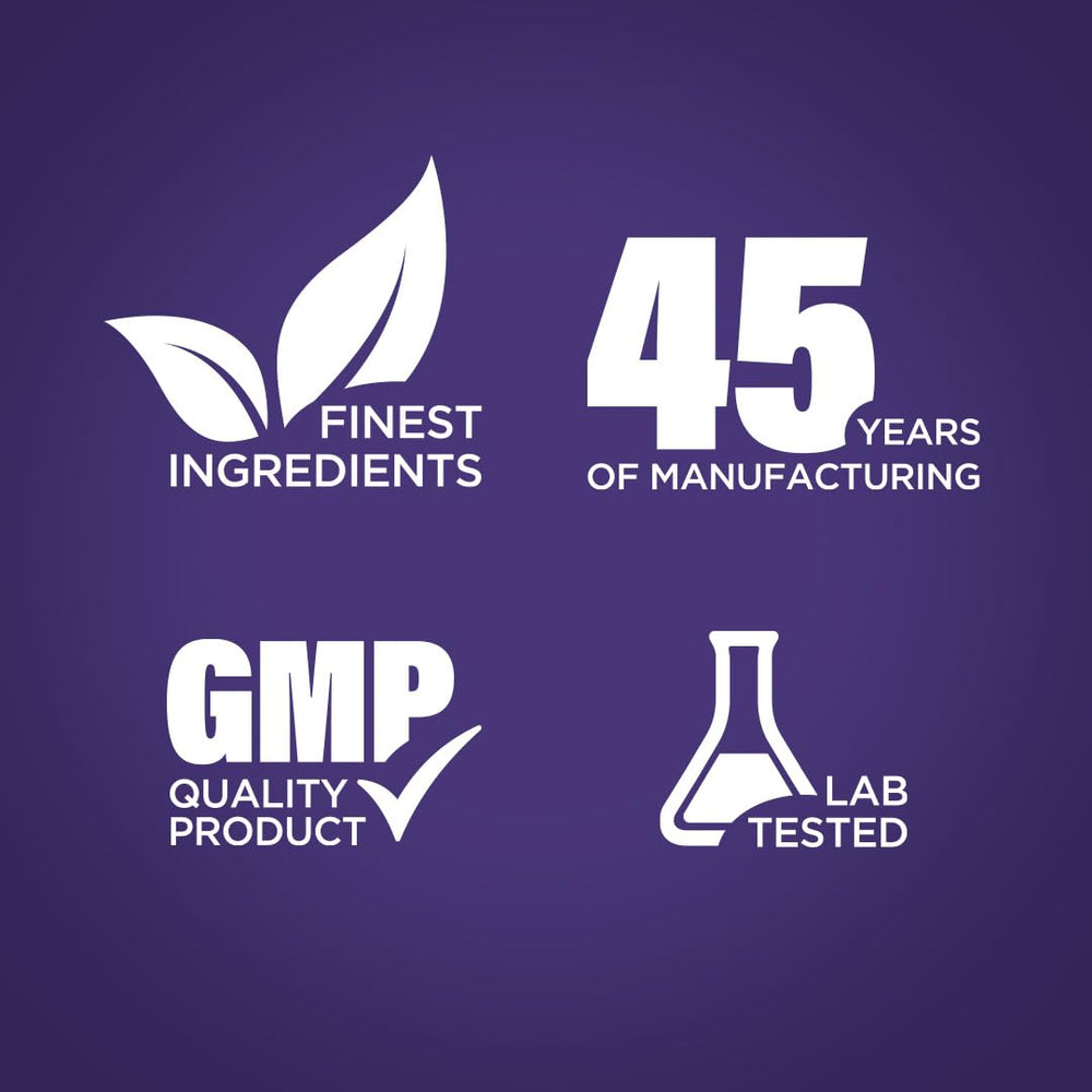 Piping Rock etiqueta con información y certificados que transmite confianza y pruebas de laboratorio