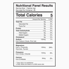 PIQUE etiqueta con lista de ingredientes limpia y transparente, información clara