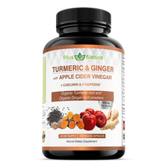 PIUS NATURE frasco frontal con 120 cápsulas orgánicas y etiqueta clara