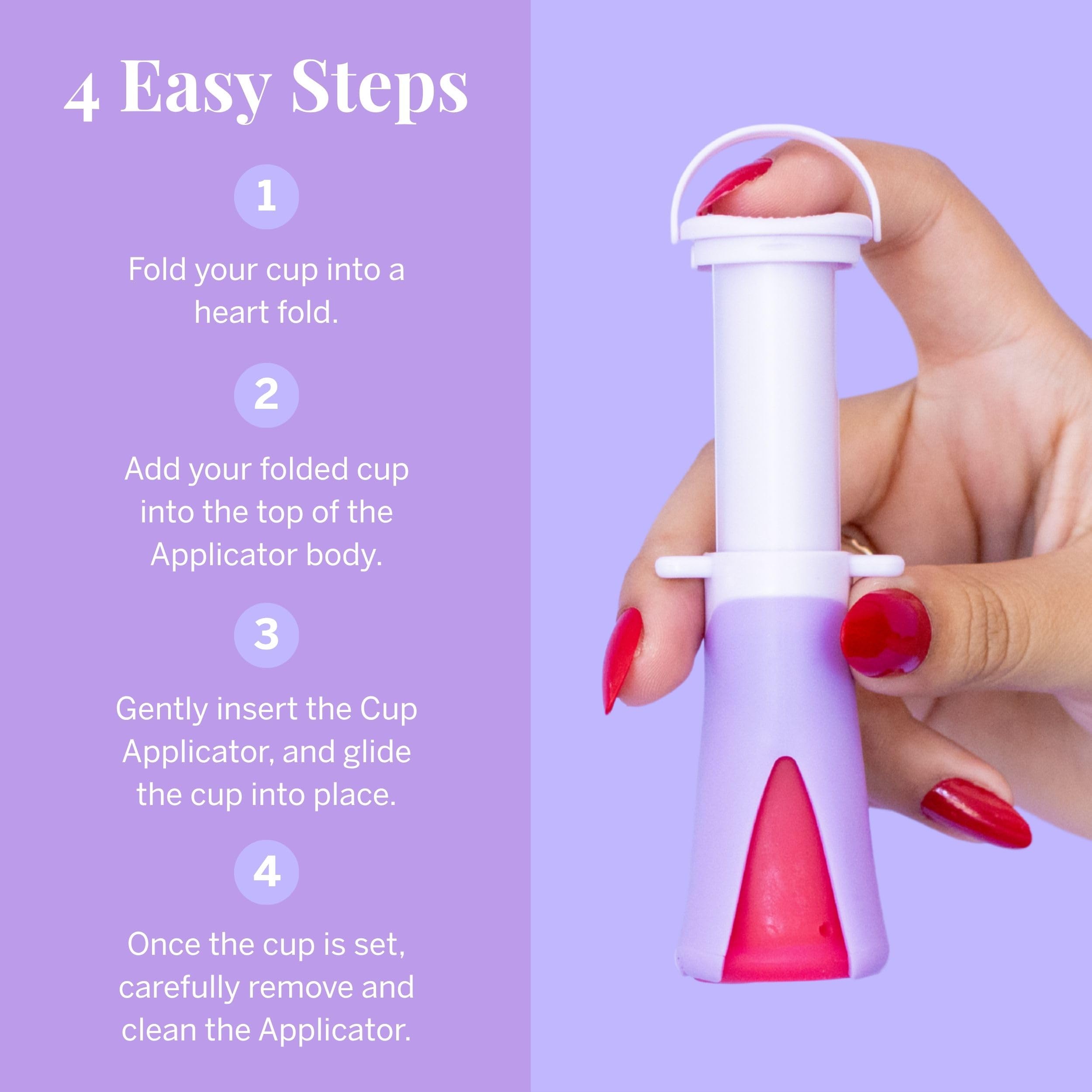 Pixie Cup demostración de compatibilidad sujetando varias marcas de copas