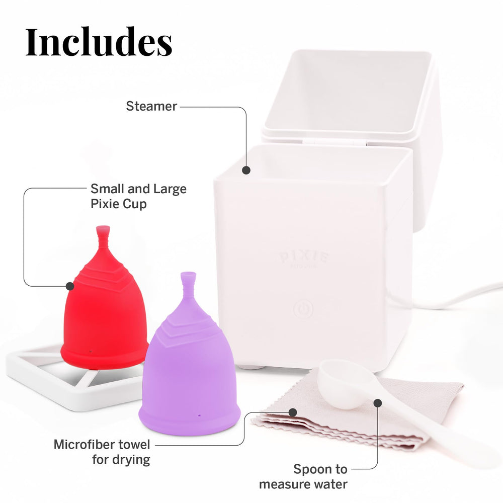 Pixie Cup detalle de la silicona suave para comodidad prolongada