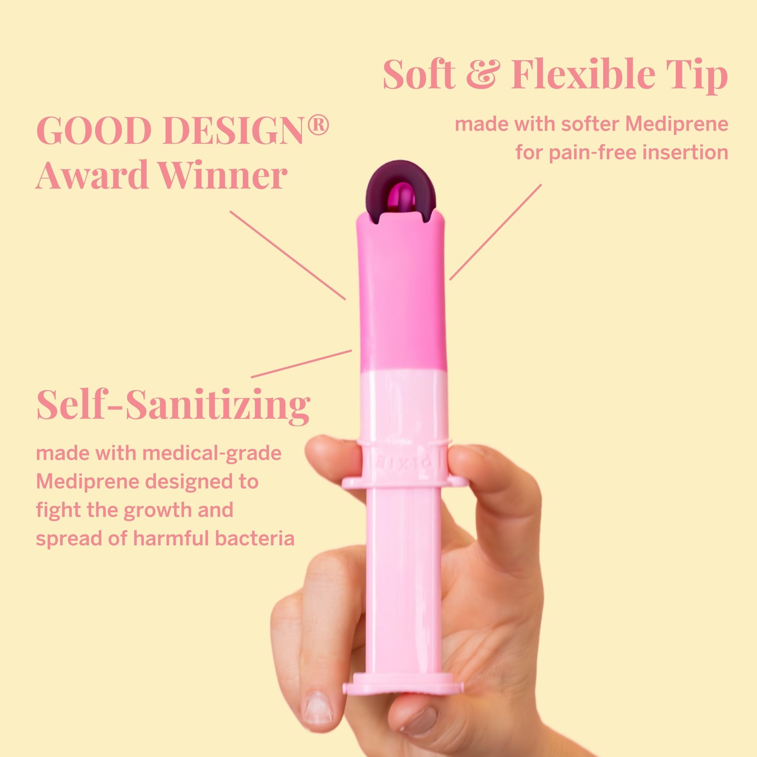Pixie Cup Feminine Wash natural en botella, cuida silicona y piel íntima