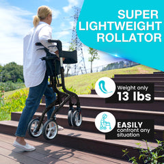 PLANET WALK ajuste de altura en mango ergonómico para postura cómoda y soporte