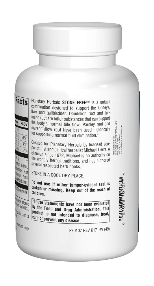 Planetary Herbals tabletas en primer plano para apreciar textura y formato de 820 mg