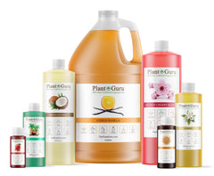 Plant Guru presentación junto a notas olfativas y elementos inspiradores