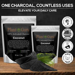 Plant Guru textura del polvo fino de coco, ideal para mezclas y cosmética