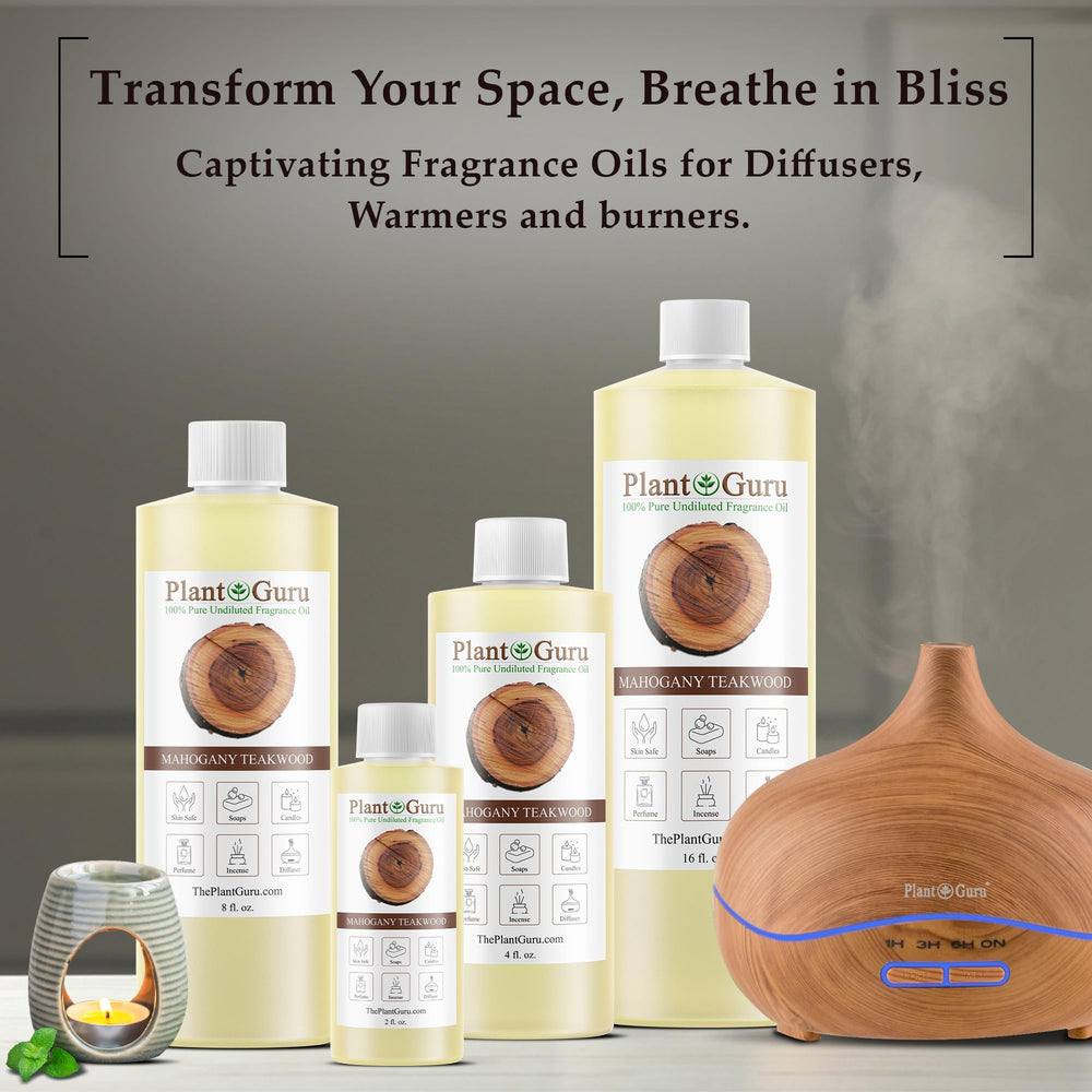 Plant Guru aceite en difusor eléctrico llenando habitación con aroma