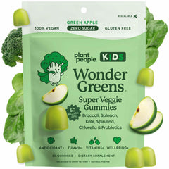 Plant People envase frontal mostrando sabor manzana verde y beneficios