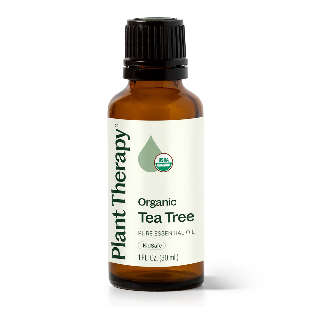Plant Therapy mezcla de aceites con gotas de árbol de té beneficiosa