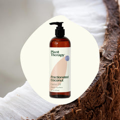 Plant Therapy botella junto a regla para comparar tamaño de 16 oz y cantidad duradera