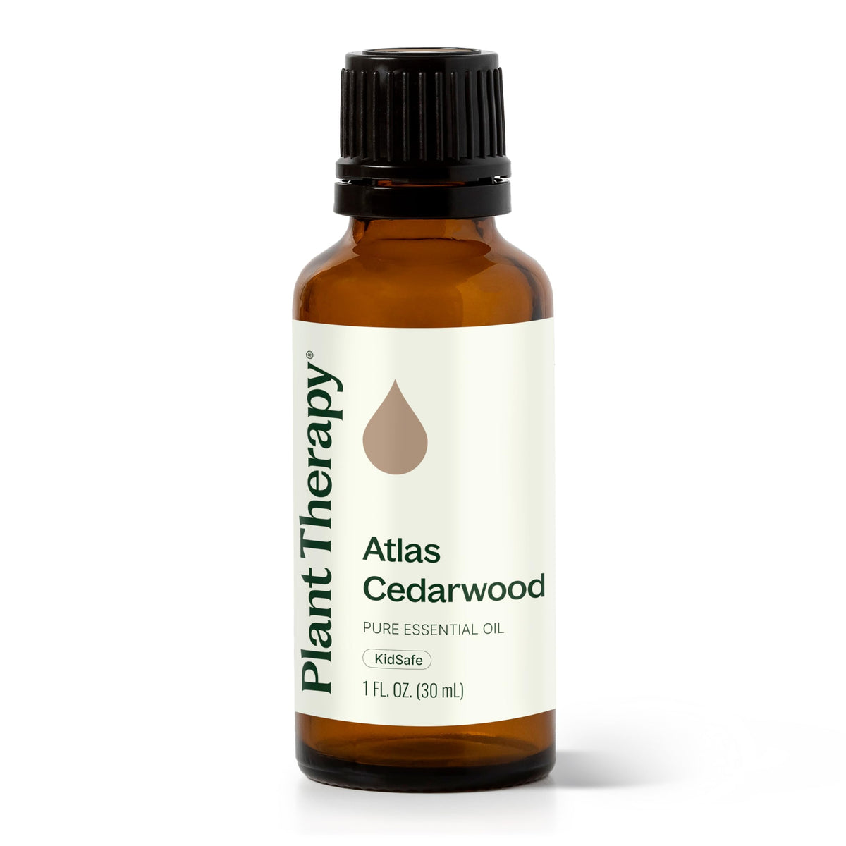 Plant Therapy botella frontal de Cedro Atlas 30 mL, presentación clara y profesional