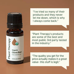 Plant Therapy aceite esencial en difusor creando ambiente cálido