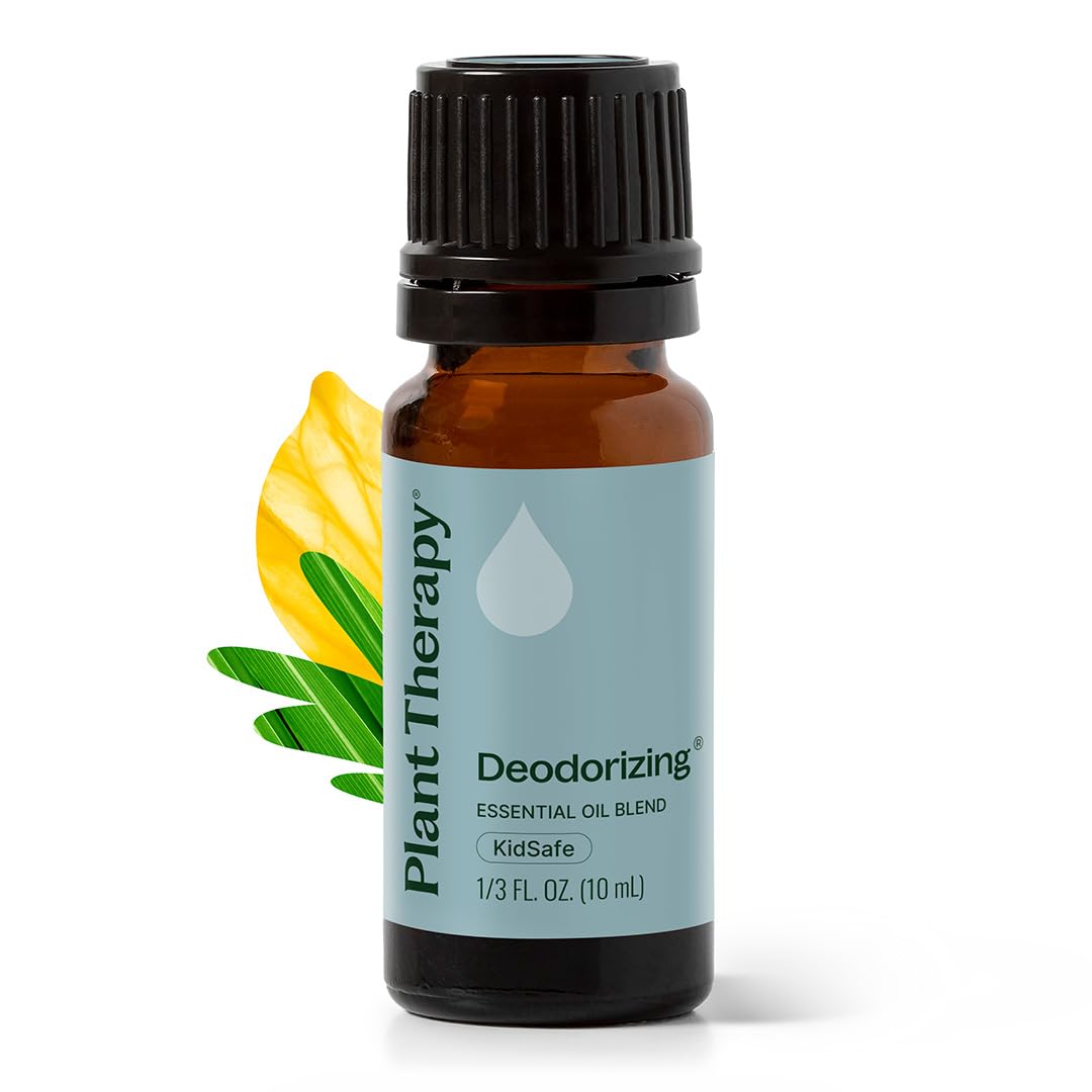 Plant Therapy frasco frontal mostrando el envase de 10 ml y su beneficio de dosificación precisa