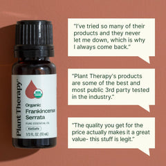 Plant Therapy aceite en difusor creando ambiente respirable