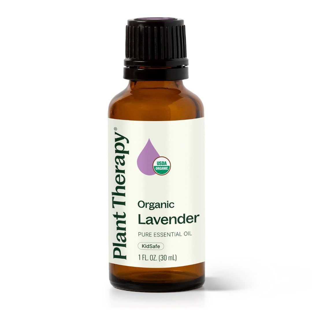 Plant Therapy mezcla de lavanda con naranja mostrando aroma equilibrado