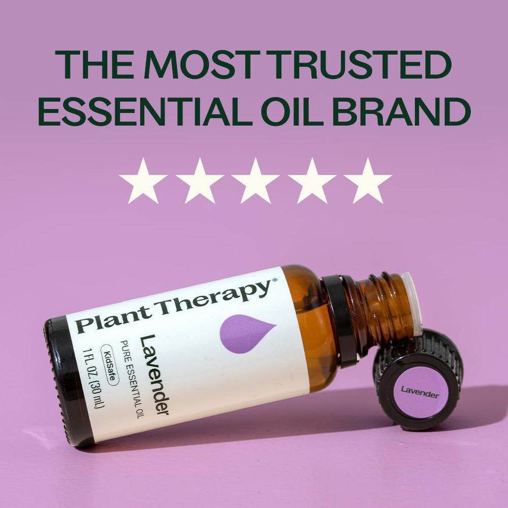 Plant Therapy gota de aceite esencial mostrando color y pureza aromática
