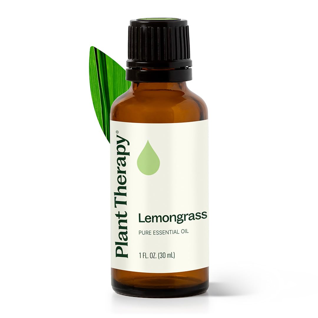 Plant Therapy frasco frontal de lemongrass, claridad y confianza
