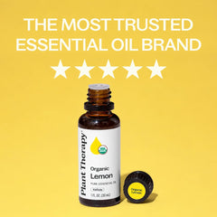 Plant Therapy gota del aceite sobre piel muestra textura ligera