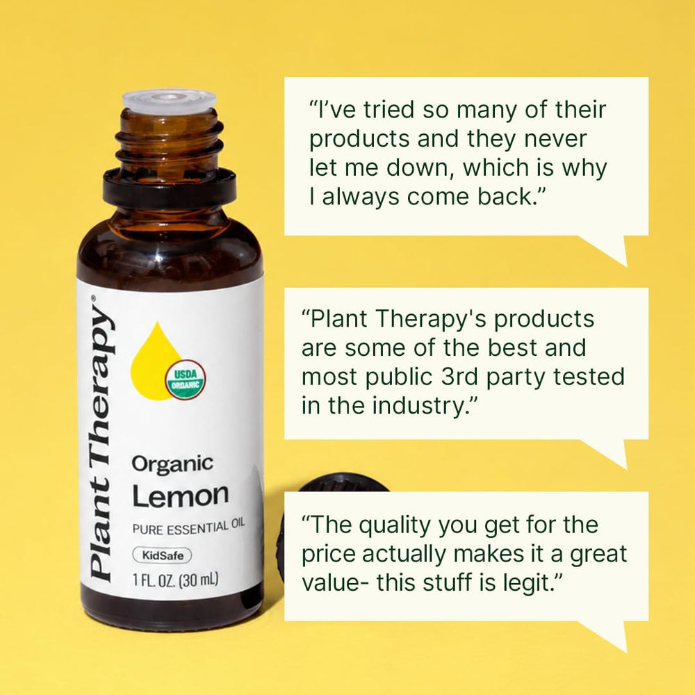 Plant Therapy gotas en difusor creando ambiente fresco en hogar