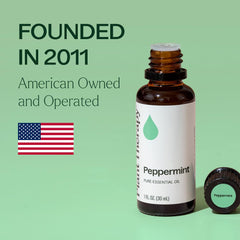 Inhalador personal con aceite Plant Therapy menta para soporte portátil