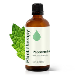 Plant Therapy botella de menta 100 ml mostrando envase y frescura