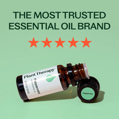 Plant Therapy gota de aceite mostrando claridad y textura ligera