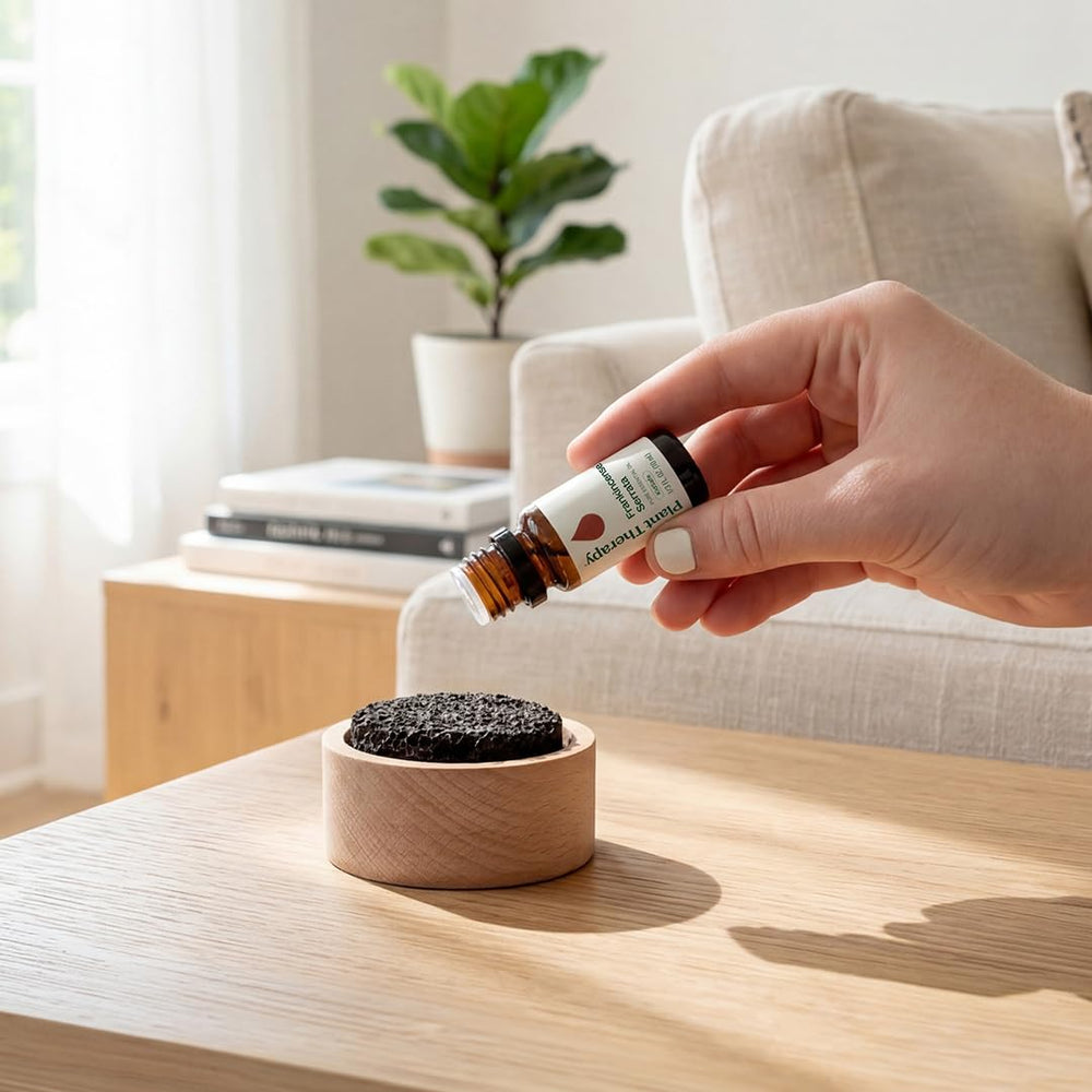 Plant Therapy difusor empaquetado como regalo natural y práctico
