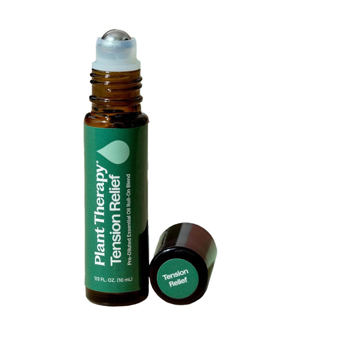 Plant Therapy roll-on frontal mostrando etiqueta y tamaño portátil