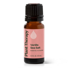 Plant Therapy botella frontal mostrando tamaño 10 mL y aroma playero