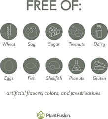 PlantFusion etiqueta nutricional enfocada en ingredientes verificados
