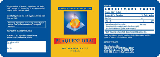 Softgel Plaquex primer plano de textura y brillantez que facilita la ingestión