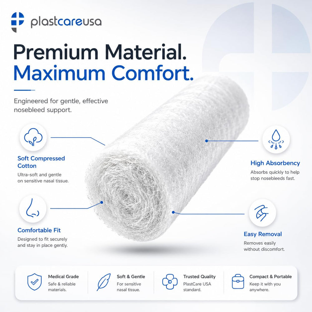 PlastCare USA tapón en mano para comparar tamaño y facilidad de uso