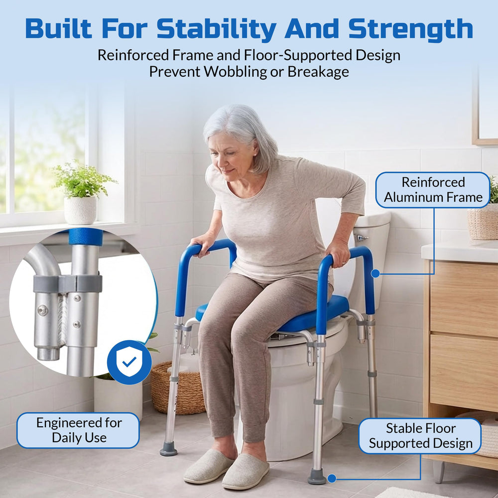 Platinum Health asiento en uso por un usuario demostrando estabilidad y seguridad