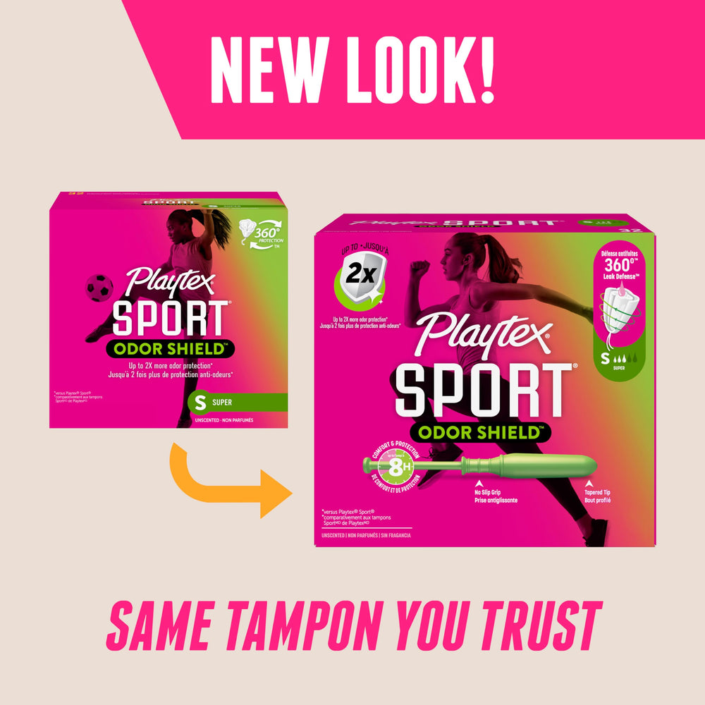 Aplicador Playtex con punta cónica y agarre antideslizante para inserción fácil