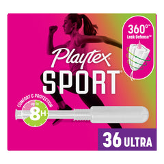 Playtex pack frontal mostrando caja y beneficio de protección 360°