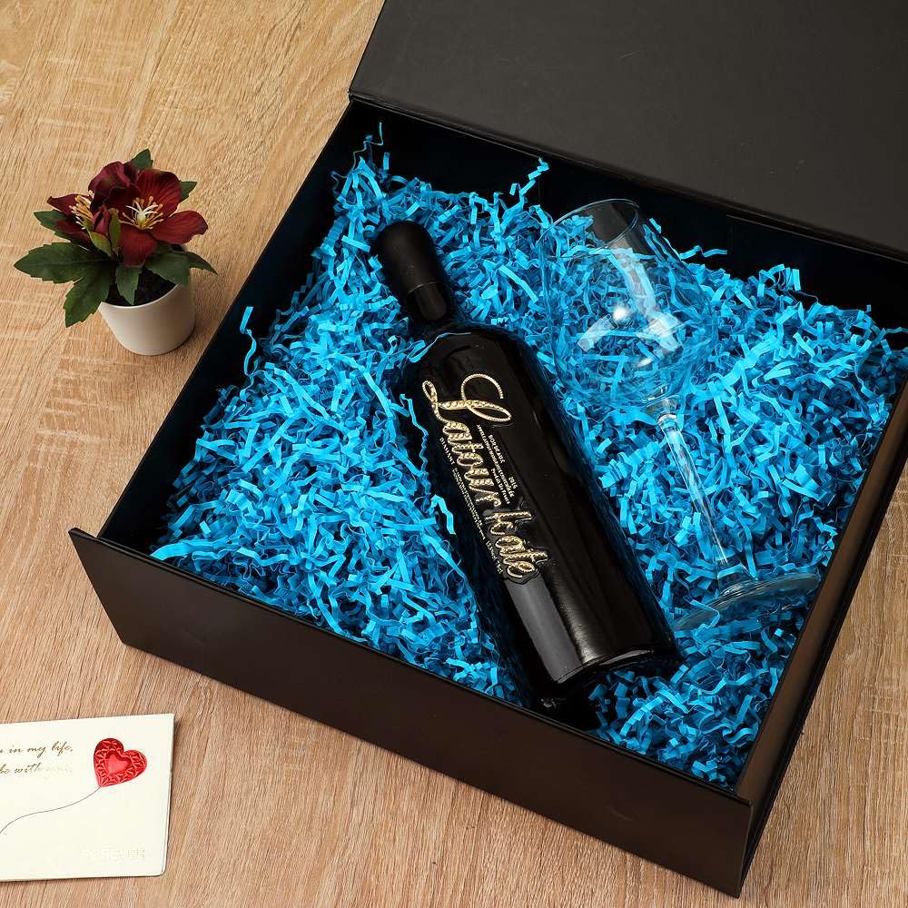 PLINJOY caja abierta con regalo dentro presenta obsequio de forma profesional