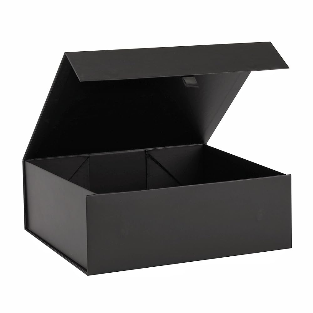 PLINJOY caja frontal negra premium mostrando acabado y forma, ideal presentación