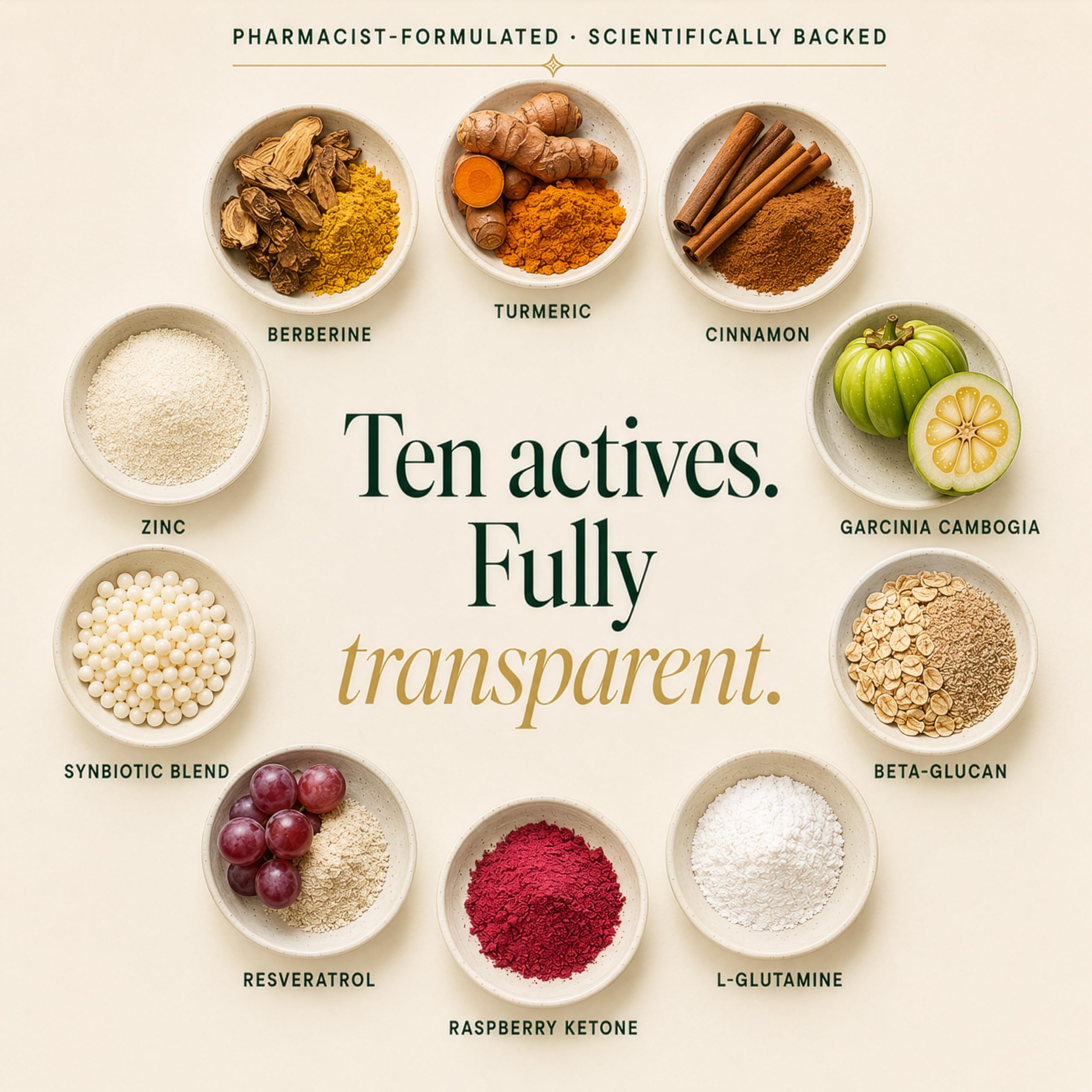 Plus+Ultra detalle de polvo e ingredientes naturales para sensación de pureza