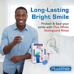 Plus White estilo de vida persona sonriente tras uso para confianza diaria
