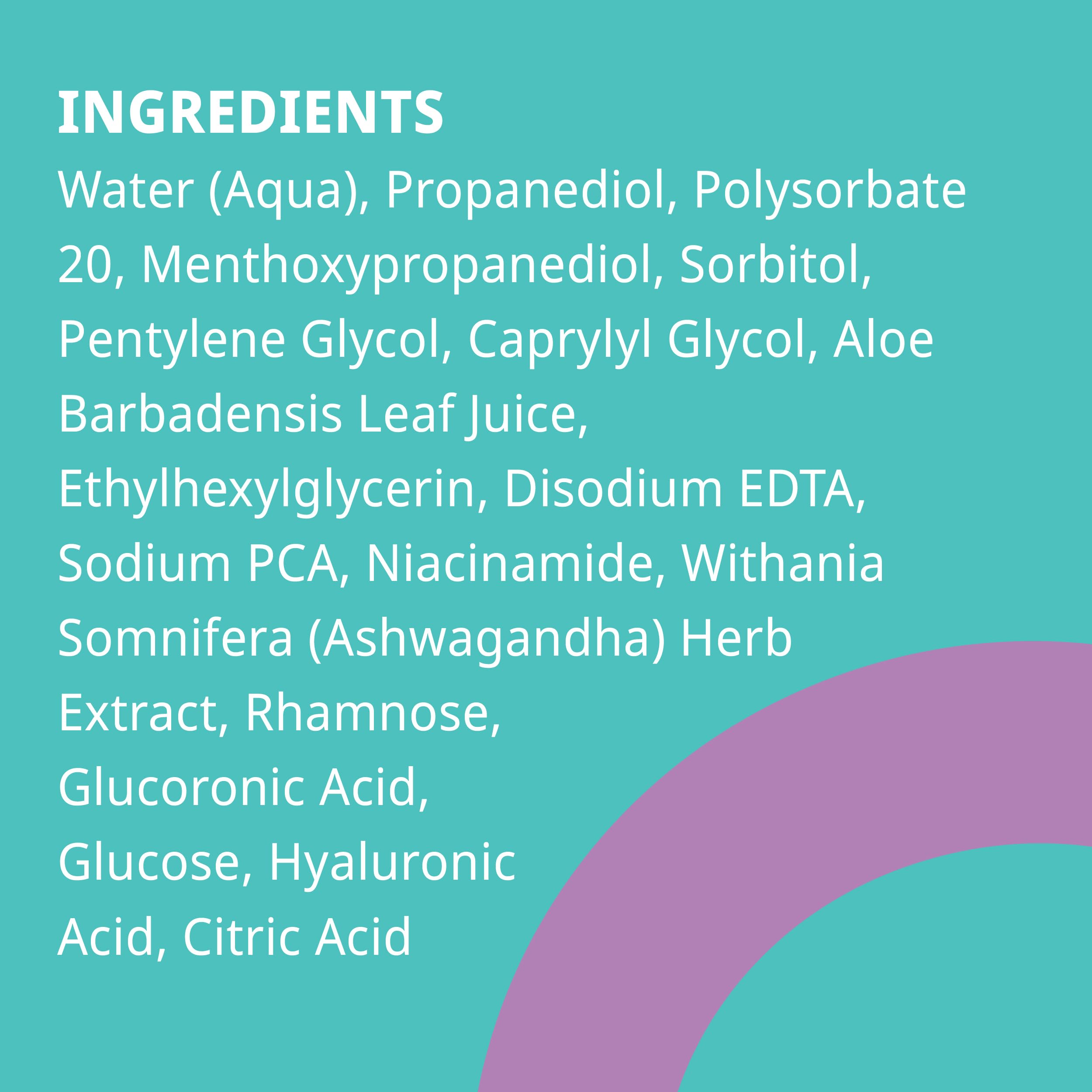 plusOne etiqueta con ingredientes que resalta limpieza y confianza