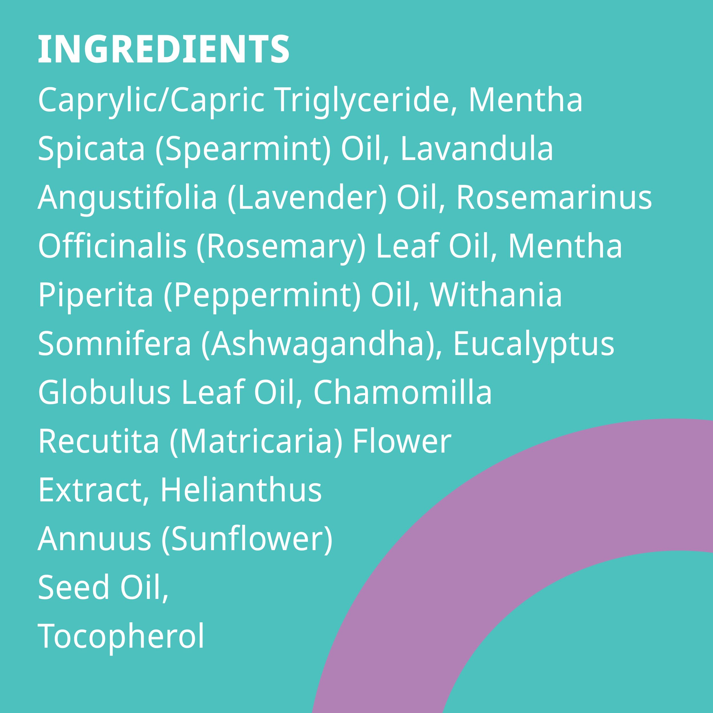 plusOne etiqueta con lista de ingredientes botánicos y transparencia
