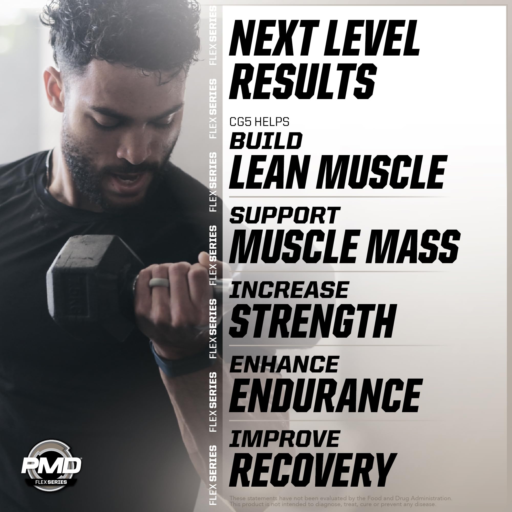 PMD CG5 tomado antes de entrenar para mejorar energía y resistencia