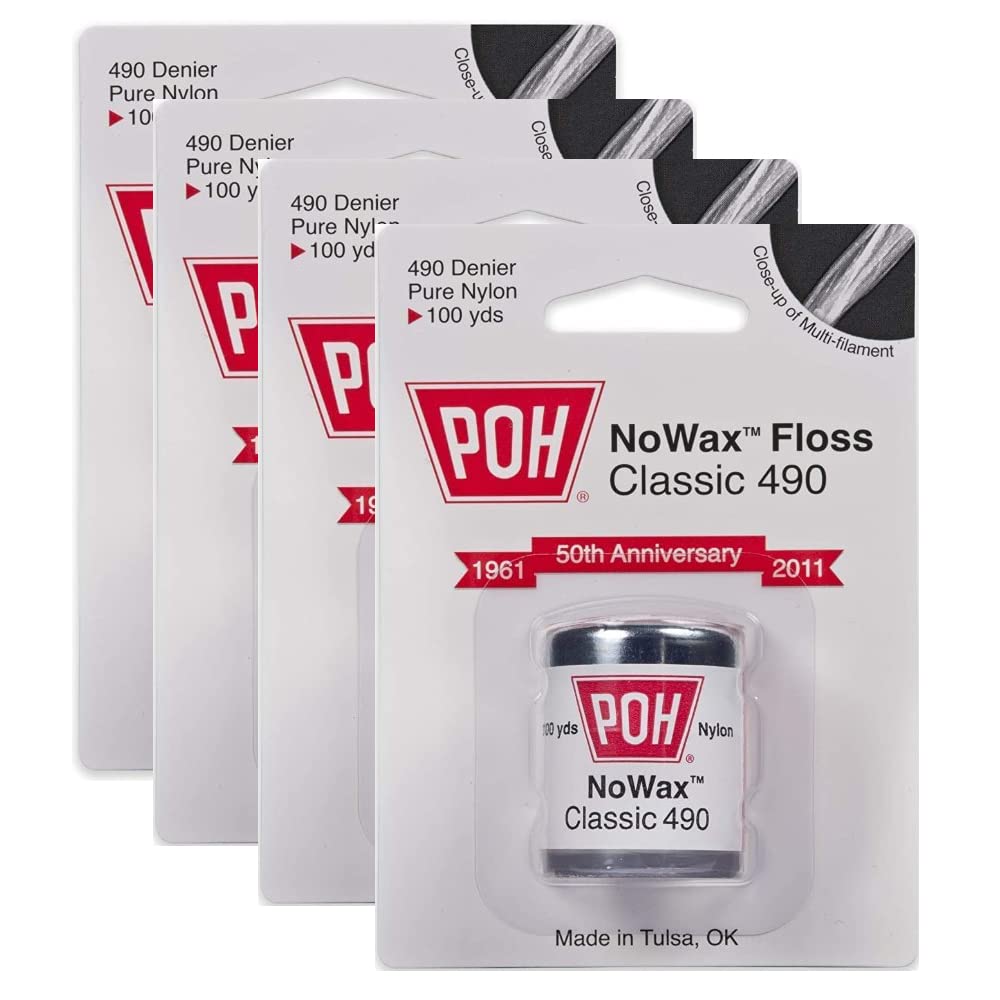 POH hilo dental frontal empaque cuatro rollos beneficio reserva prolongada
