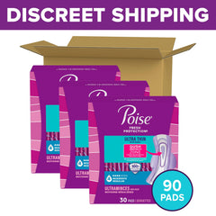 Poise detalle de la zona GushProtect que absorbe rápidamente
